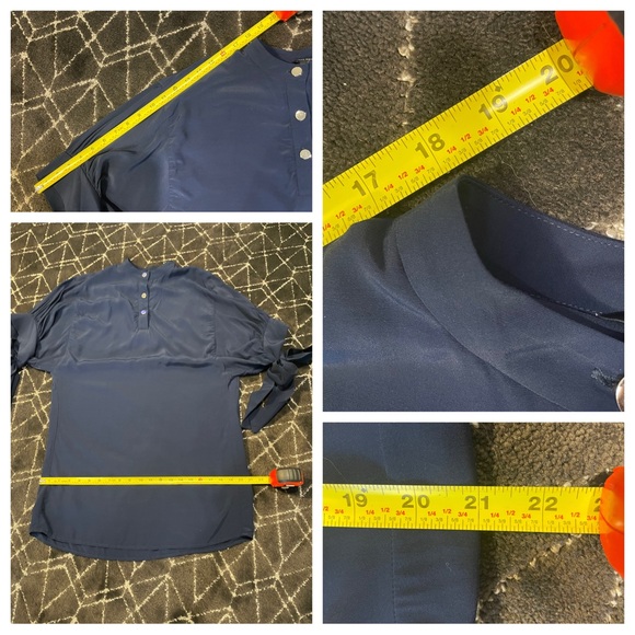 NWT! Club Monaco Tie Sleeve Dress - Picture 6 of 8